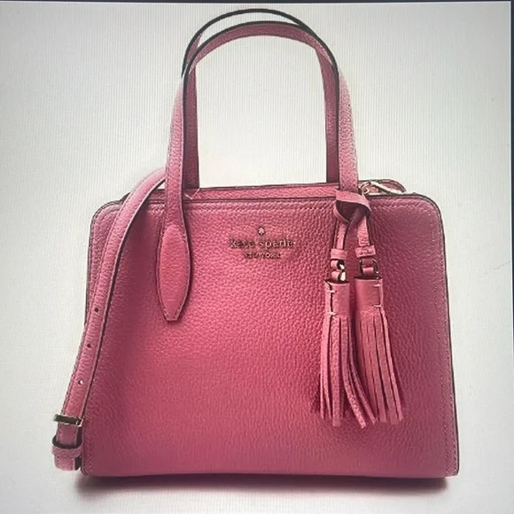 Kate Spade Small Pink Satchel Bag - Picture 2 of 13